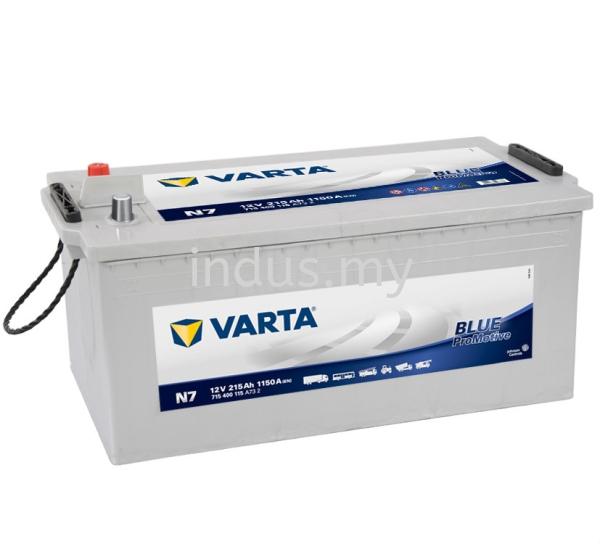 VARTA ProMotive Blue N7 (ETN715400115) VARTA Batteries - ProMotive Blue Heavy Duty Battery / Commercial Battery Shah Alam, Selangor, Kuala Lumpur, KL, Malaysia. Supplier, Supplies, Supply, Distributor | Indusmotor Parts Supply Sdn Bhd