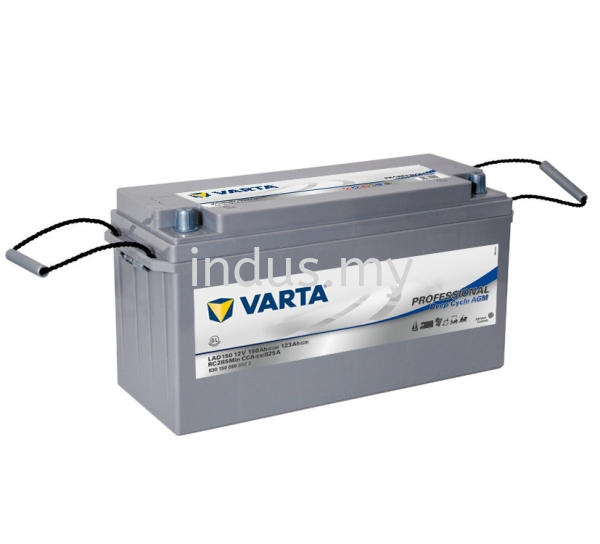 VARTA Professional Deep Cycle AGM LAD150 (ETN830150090) VARTA Batteries - Professional Deep Cycle AGM  Industrial Battery Shah Alam, Selangor, Kuala Lumpur, KL, Malaysia. Supplier, Supplies, Supply, Distributor | Indusmotor Parts Supply Sdn Bhd