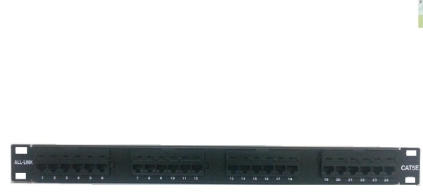 RJ45 Patch Panel Cat5E 19'' 24 port ALL-LINK Netwrok Patch Panel Networking Products Johor Bahru (JB), Malaysia Suppliers, Supplies, Supplier, Supply | HTI SOLUTIONS SDN BHD