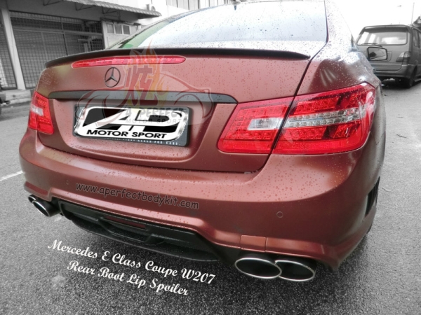 Mercedes E Class Coupe W207 WLD Style Rear Spoiler   E Class Coupe Mercedes Johor Bahru JB Malaysia Body Kits | A Perfect Motor Sport