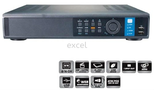 HDE2424E (8 Channel DVR)