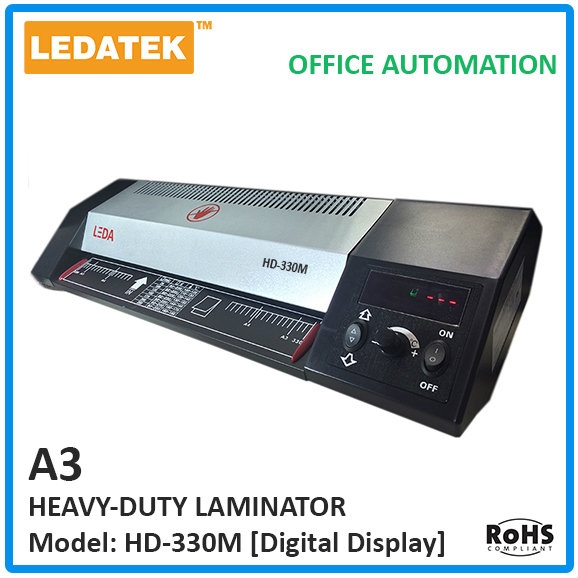 HD-330M A3 Heavy Duty Laminator Laminator Johor Bahru, JB, Johor, Malaysia. Supplier, Suppliers, Supplies, Supply | LEDA Technology Enterprise