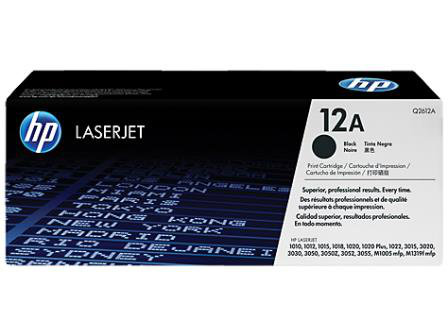 HP 12A - Q2612A Black Toner