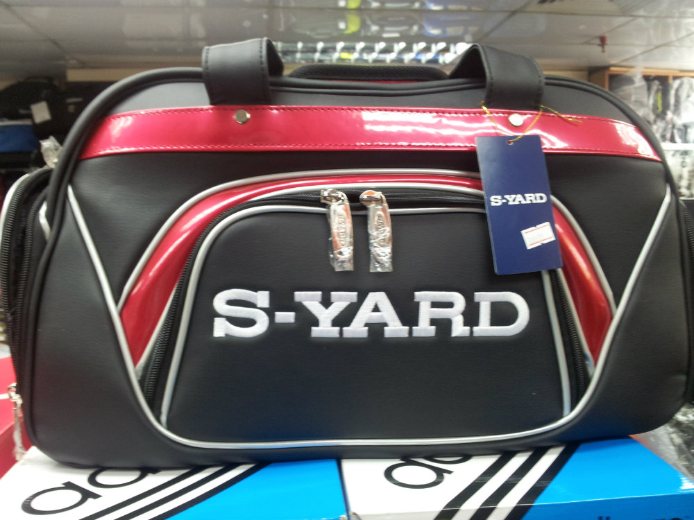 Syard Boston Bag Black Red 2015 Series