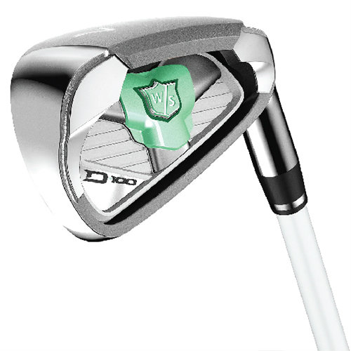 Wilson D-100 Ladies UST Mamiya SL-50 Graphite Irons Set