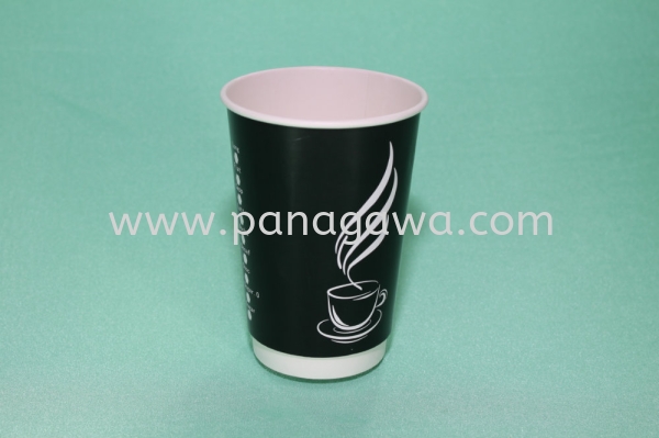 PaC-DH16-90 Double Wall Hot Cup Paper Products Johor Bahru (JB), Malaysia Manufacturer, Supplier, Provider, Distributor  | Panagawa Sdn. Bhd.
