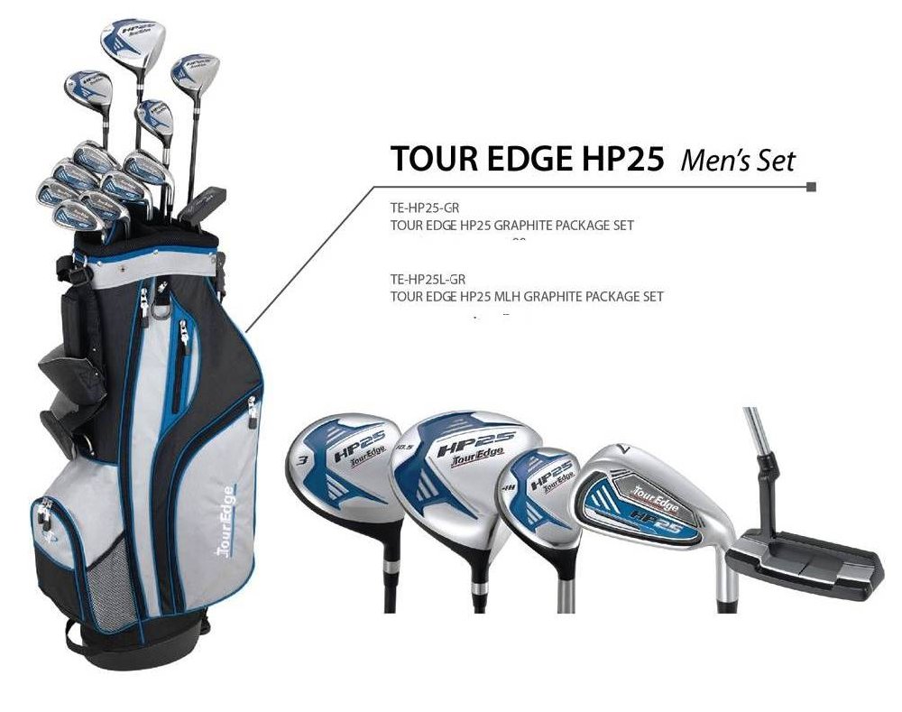 Tour Edge HP25 Mens LH Complete Set