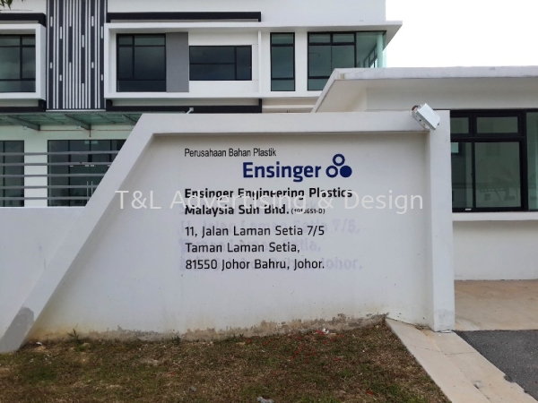 Ensinger stainless steel cut out Stainless Steel Box Up Johor Bahru (JB), Malaysia, Skudai Supplier, Supply, Design, Install | T & L Advertising & Design