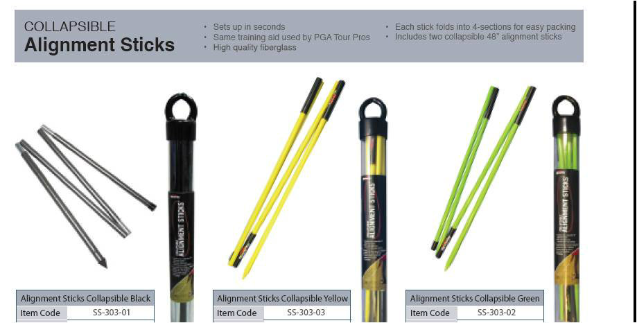 Collapsible Alignment Sticks
