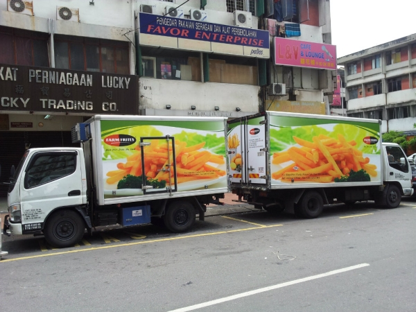  Lorry Wrapping Sticker Vehicle Wrapping Seri Kembangan, Selangor, Kuala Lumpur, KL, Malaysia. Service, Supplier, Supplies, Supply | Color Dot Com Sdn Bhd