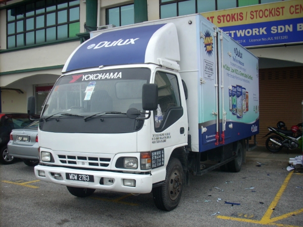  Lorry Wrapping Sticker Vehicle Wrapping Seri Kembangan, Selangor, Kuala Lumpur, KL, Malaysia. Service, Supplier, Supplies, Supply | Color Dot Com Sdn Bhd