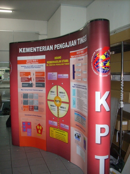  Standee Display System Event / Exhibition Display System Seri Kembangan, Selangor, Kuala Lumpur, KL, Malaysia. Service, Supplier, Supplies, Supply | Color Dot Com Sdn Bhd