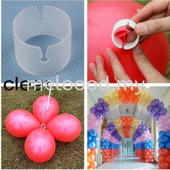 50 Pcs Balloon Arch Connectors Clip Ring Buckle