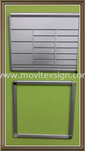 Aluminium Slatz system Material (click for more detail)