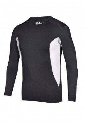 Pin High Base Layer Long Sleeve Mesh Black & Wind Chime
