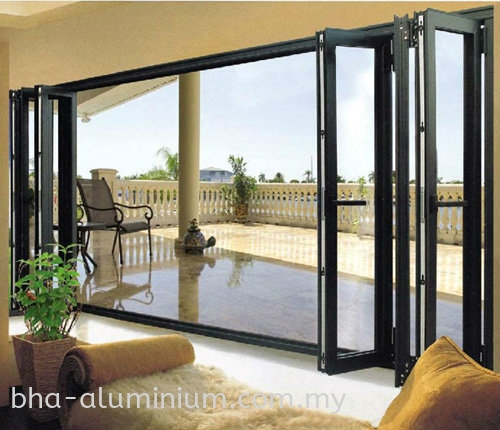  HIGH PERFORMANCE FOLDING DOOR ALUMINIUM DOOR Johor Bahru (JB), Malaysia, Senai Supplier, Suppliers, Supply, Supplies | BHA Aluminium & Glass Sdn Bhd