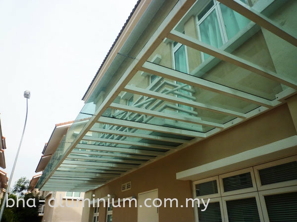  AWNING TEMPERED GLASS Johor Bahru (JB), Malaysia, Senai Supplier, Suppliers, Supply, Supplies | BHA Aluminium & Glass Sdn Bhd