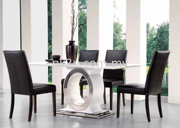 PK-QH-44-03-TABLE  PK-QH-44-03-CHAIR Dining Chair Chairs Designer Furniture Johor Bahru (JB), Malaysia Supplier, Manufacturer, Supply, Supplies | PK Furniture System Sdn Bhd