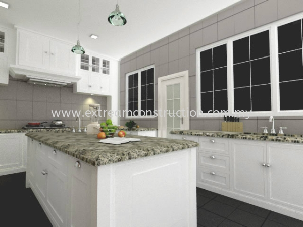  Horizon Hills Wet Kitchen Design Johor Bahru JB Malaysia Interior Design, Exterior Design, Construction, Renovation | Extream Home Decor Sdn Bhd