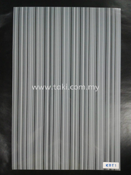 K  011 Printed PET Glass Film K Series Glass Film Johor Bahru (JB), Johor, Pontian, Malaysia. Supplier, Suppliers, Supplies, Supply | Taki Industries (M) Sdn Bhd