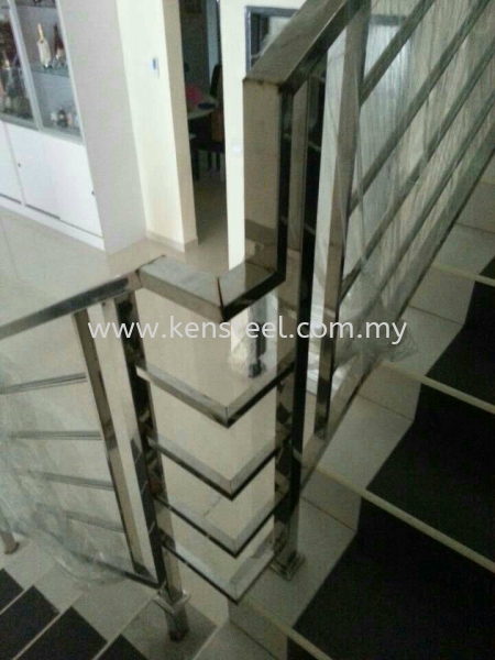  Stainless Steel Staircase Seri Kembangan, Selangor, Kuala Lumpur, KL, Malaysia. Supplier, Suppliers, Supplies, Supply | Kensteel