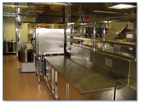 Offshore Topside Galley (kitchen)