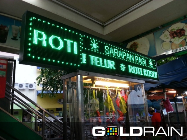 Supplies LED Signboard In JB Finished Sample Johor Bahru (JB), Johor, Skudai, Malaysia Supplier, Supplies, Supply, Service, Programming | Goldrain LED Multimedia Trading