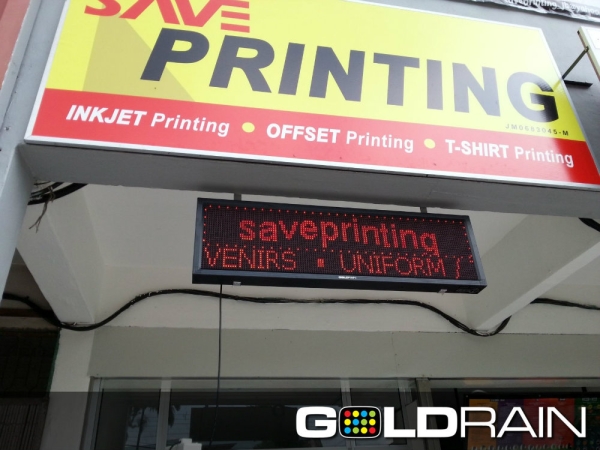 LED display Board supply & Installation @ Johor Bahru Finished Sample Johor Bahru (JB), Johor, Skudai, Malaysia Supplier, Supplies, Supply, Service, Programming | Goldrain LED Multimedia Trading
