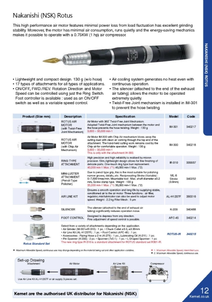 Nakanishi (NSK) Rotus Lapping and Polishing Compounds Toolroom Johor Bahru, JB, Malaysia Supply Suppliers | Best Line Tooling Sdn Bhd