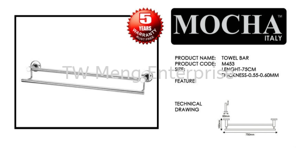 M453 Towel Bar Mocha Klang, Selangor, Kuala Lumpur (KL), Malaysia. Supplier, Supplies, Supply, Service, Repair | TW Meng Enterprise Sdn Bhd