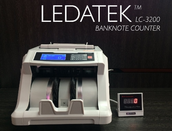 LEDATEK LC-3200 Banknote Counter Banknote Counter Johor Bahru, JB, Johor, Malaysia. Supplier, Suppliers, Supplies, Supply | LEDA Technology Enterprise