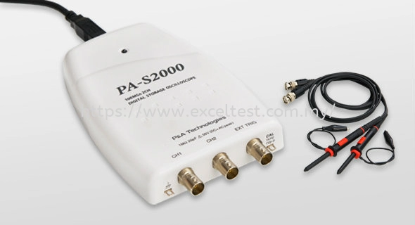 PA-S2000 USB Digital Storage Oscilloscope