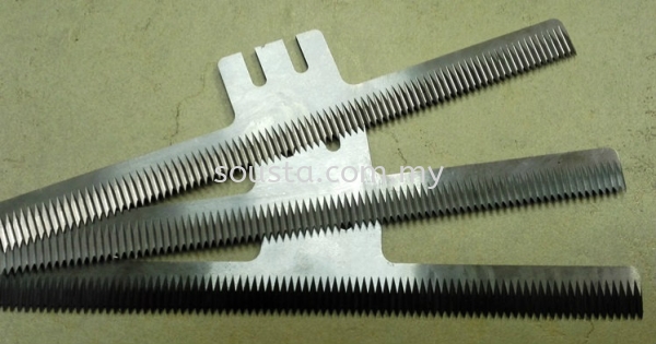 Tooth Knives Plastic and Packaging Industries Johor Bahru (JB), Malaysia Sharpening, Regrinding, Turning, Milling Services | Sousta Cutters Sdn Bhd
