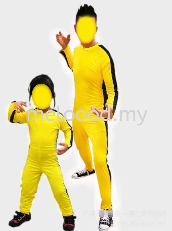 Bruce Lee Yellow Jumpsuit Adult & Kids (1008050200) Kuala Lumpur (KL),  Malaysia, Selangor, Kepong, Petaling Jaya (PJ) Supplier, Suppliers, Supply,  Supplies | Melody Party Supply Sdn Bhd / Melody Costume Gallery
