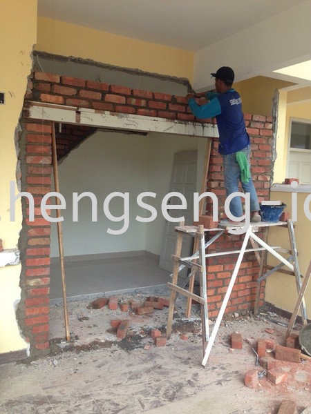  Construction Work Construction Work JB, Johor Bahru, Bandar Uda Utama Design, Service | Heng Seng Interior Design & Renovation