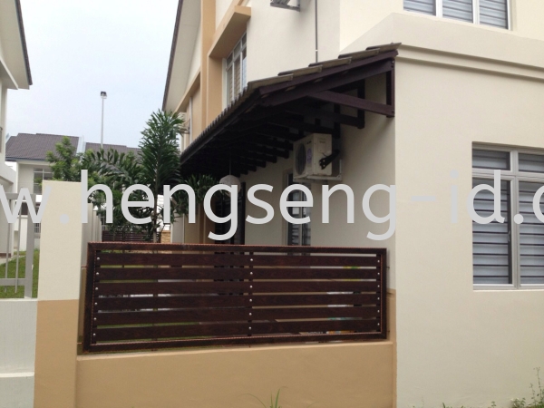  Reka Bentuk Pagar Reka Bentuk Pagar JB, Johor Bahru, Bandar Uda Utama Design, Service | Heng Seng Interior Design & Renovation