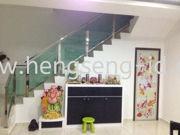  Timber and Tempered Glass JB, Johor Bahru, Bandar Uda Utama Design, Service | Heng Seng Interior Design & Renovation