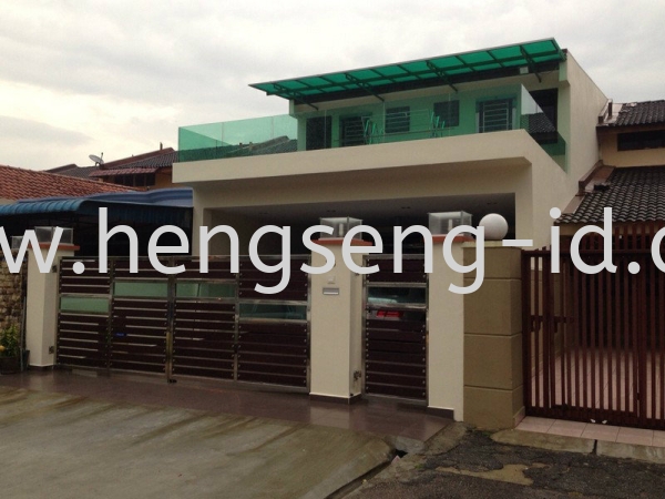  Timber and Tempered Glass JB, Johor Bahru, Bandar Uda Utama Design, Service | Heng Seng Interior Design & Renovation