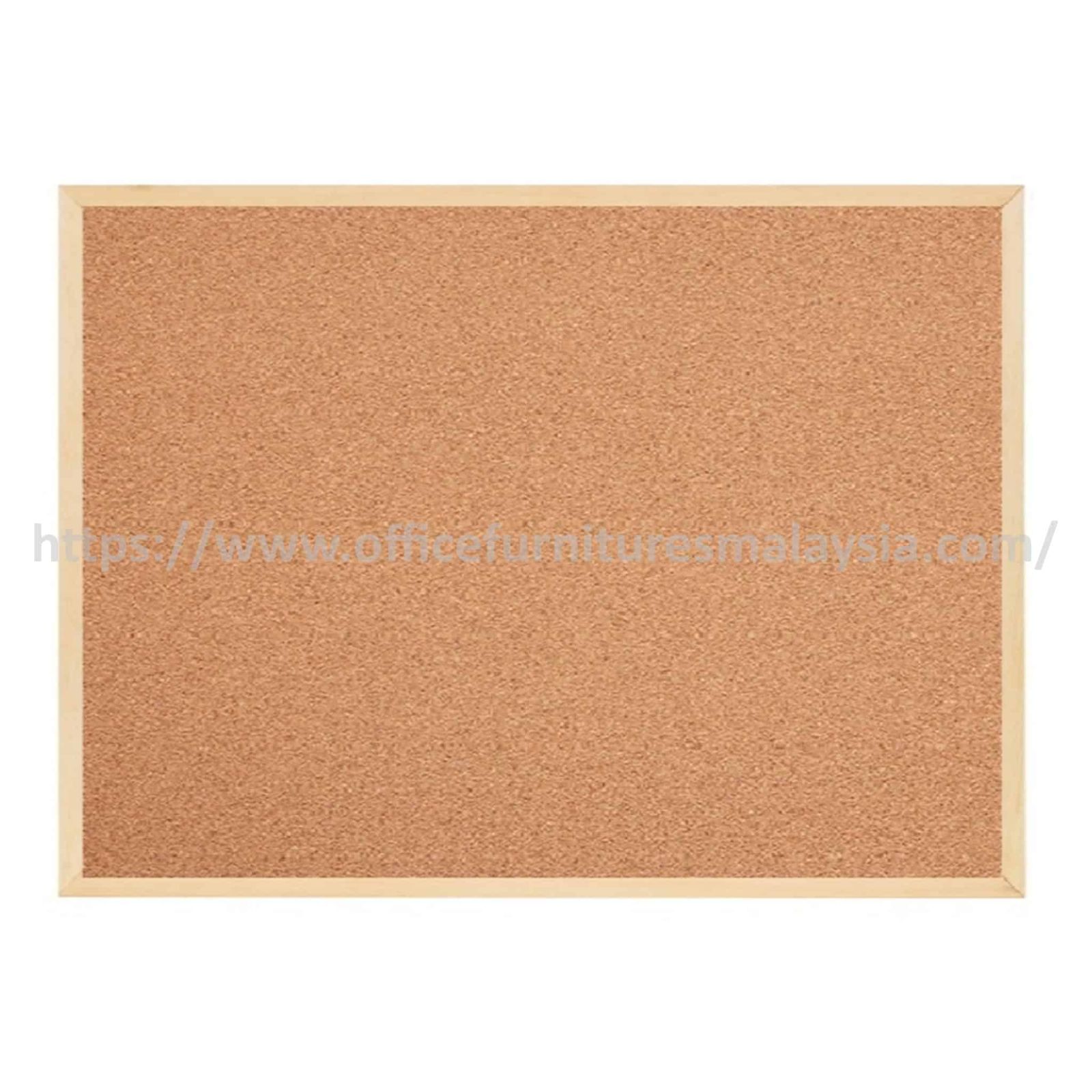 1.5ft x 2 ft Basic Wooden Frame Cork Board OFMEC015C