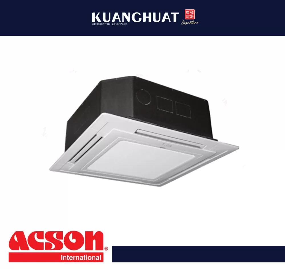 [PRE-ORDER 7 DAYS] ACSON 2.5HP Non-Inverter Ceiling Cassette Air Conditioner (R32 WiFi) A3CK25FF/A3LC25F