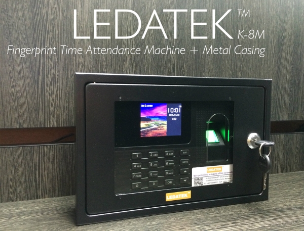 LEDATEK K-8M Fingerprint Time Attendance Machine Fingerprint Time Attendance System Johor Bahru, JB, Johor, Malaysia. Supplier, Suppliers, Supplies, Supply | LEDA Technology Enterprise