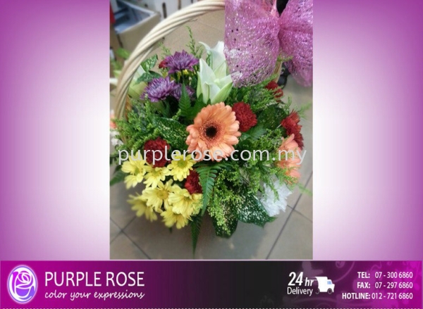Mother Day Set-16(SGD48) Mother Day (Malaysia) Johor Bahru (JB), Malaysia, Singapore Supply, Supplier, Delivery | Purple Rose Florist & Gifts