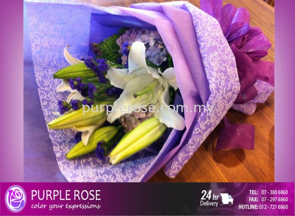 Mother Day Set-04(SGD68) Mother Day (Malaysia) Johor Bahru (JB), Malaysia, Singapore Supply, Supplier, Delivery | Purple Rose Florist & Gifts