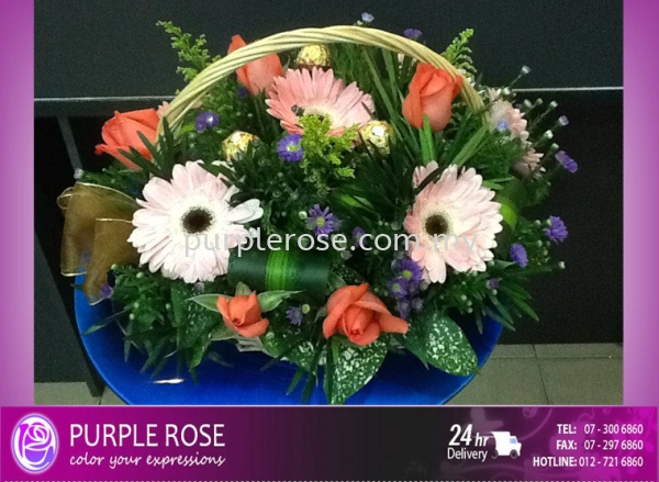 Mother Day Set-14(SGD60) Mother Day (Malaysia) Johor Bahru (JB), Malaysia, Singapore Supply, Supplier, Delivery | Purple Rose Florist & Gifts