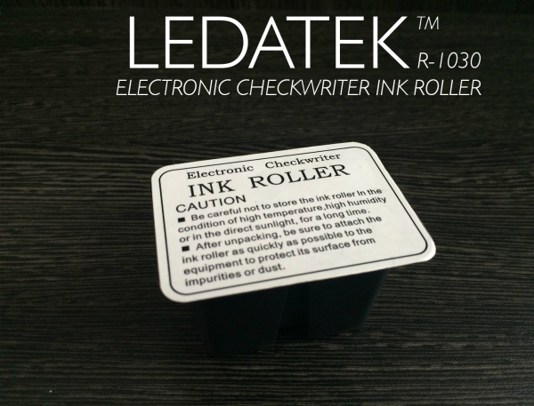 LEDATEK R-1030 CHEQUE WRITER INK ROLLER Accessories Cheque Writer Johor Bahru, JB, Johor, Malaysia. Supplier, Suppliers, Supplies, Supply | LEDA Technology Enterprise