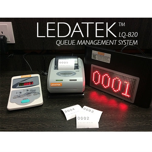 LEDATEK LQ-820 Queue Management System Single Counter Queue Management System  Others Johor Bahru, JB, Johor, Malaysia. Supplier, Suppliers, Supplies, Supply | LEDA Technology Enterprise