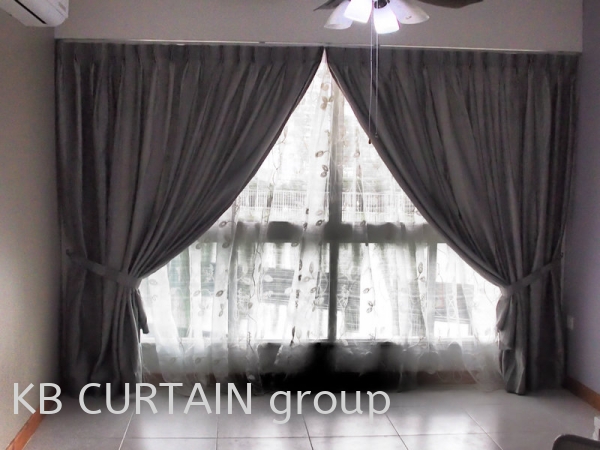  Sheer or Day Curtain Various styles Johor Bahru (JB), Malaysia, Singapore, Mount Austin, Skudai, Kulai Design, Supplier, Renovation | KB Curtain & Interior Decoration