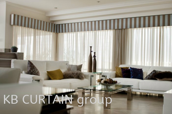  Sheer or Day Curtain Various styles Johor Bahru (JB), Malaysia, Singapore, Mount Austin, Skudai, Kulai Design, Supplier, Renovation | KB Curtain & Interior Decoration