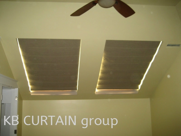 Skylight blind MOTORIZED  SERIES Johor Bahru (JB), Malaysia, Singapore, Mount Austin, Skudai, Kulai Design, Supplier, Renovation | KB Curtain & Interior Decoration