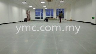 JOB IN PROGRESS Conductive - Static Dissipative PVC Tile  Seremban, Negeri Sembilan, Malaysia. Supplier, Suppliers, Supply, Supplies | YMC Industrial Supply Sdn Bhd